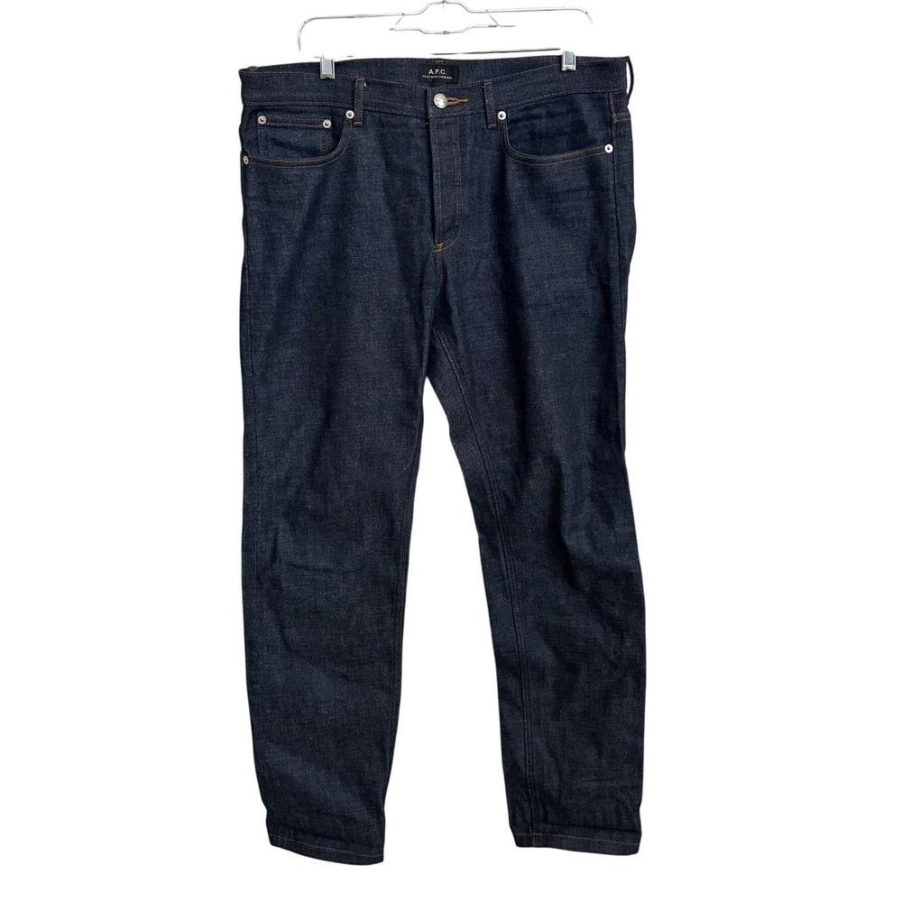 A.P.C. Petit New Standard Raw Indigo Selvedge Denim Jeans 35